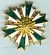 Volunteer Fire Department 25th Anniversary Commemorative Labor Badge. Niigata Prefectural Fire Department Association